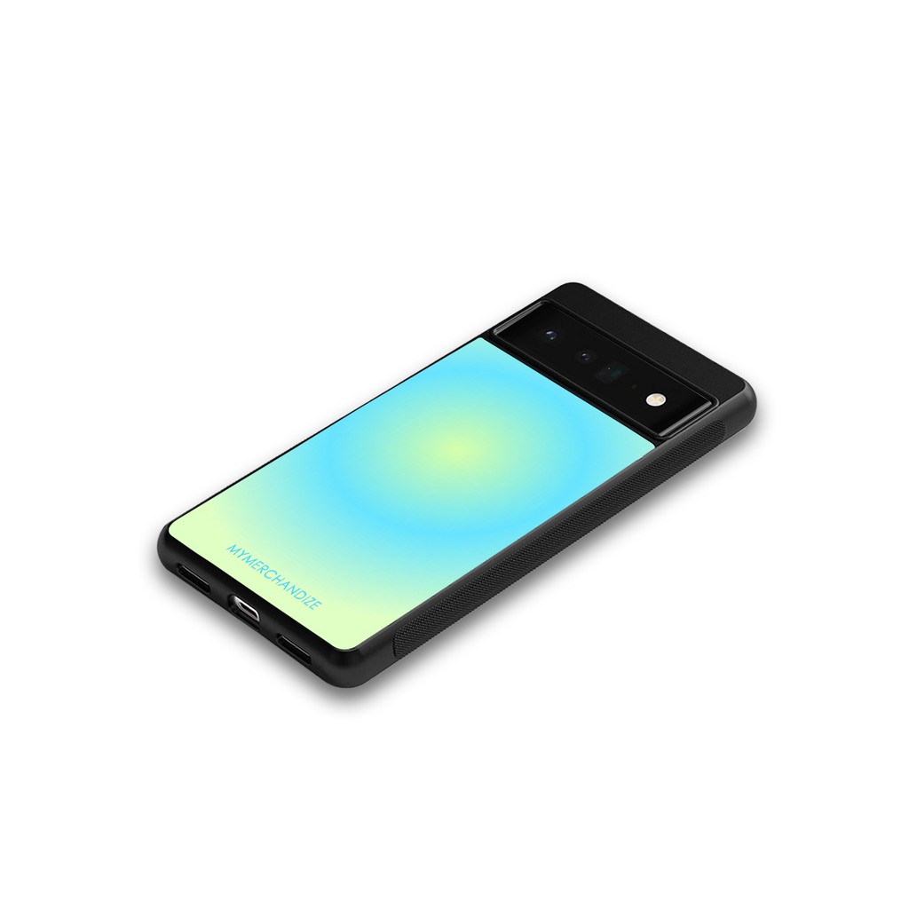 hawaiian breeze back phone cover | glass case for google pixel 6 pro