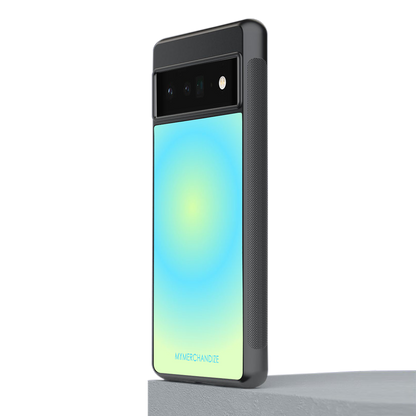 hawaiian breeze back phone cover | glass case for google pixel 6 pro