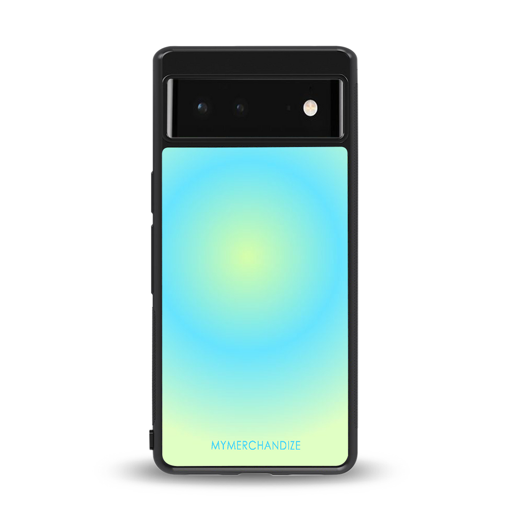 hawaiian breeze back phone cover | glass case for google pixel 6