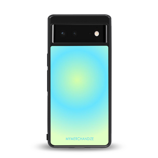hawaiian breeze back phone cover | glass case for google pixel 6