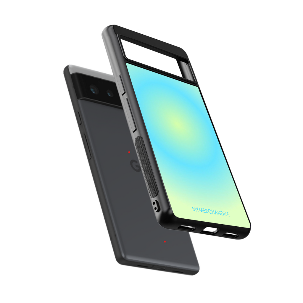 hawaiian breeze back phone cover | glass case for google pixel 6