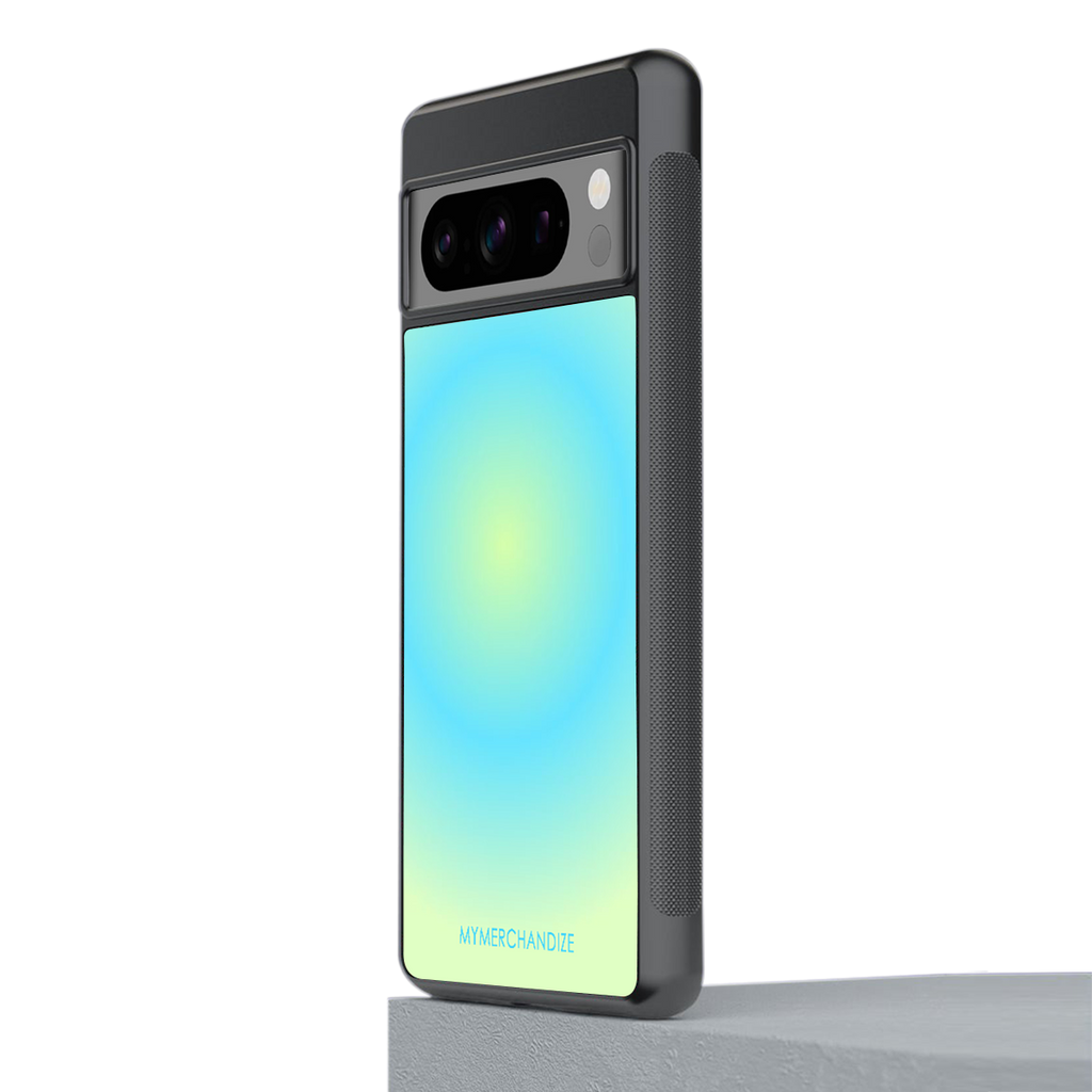 hawaiian breeze back phone cover | glass case for google pixel 8 pro