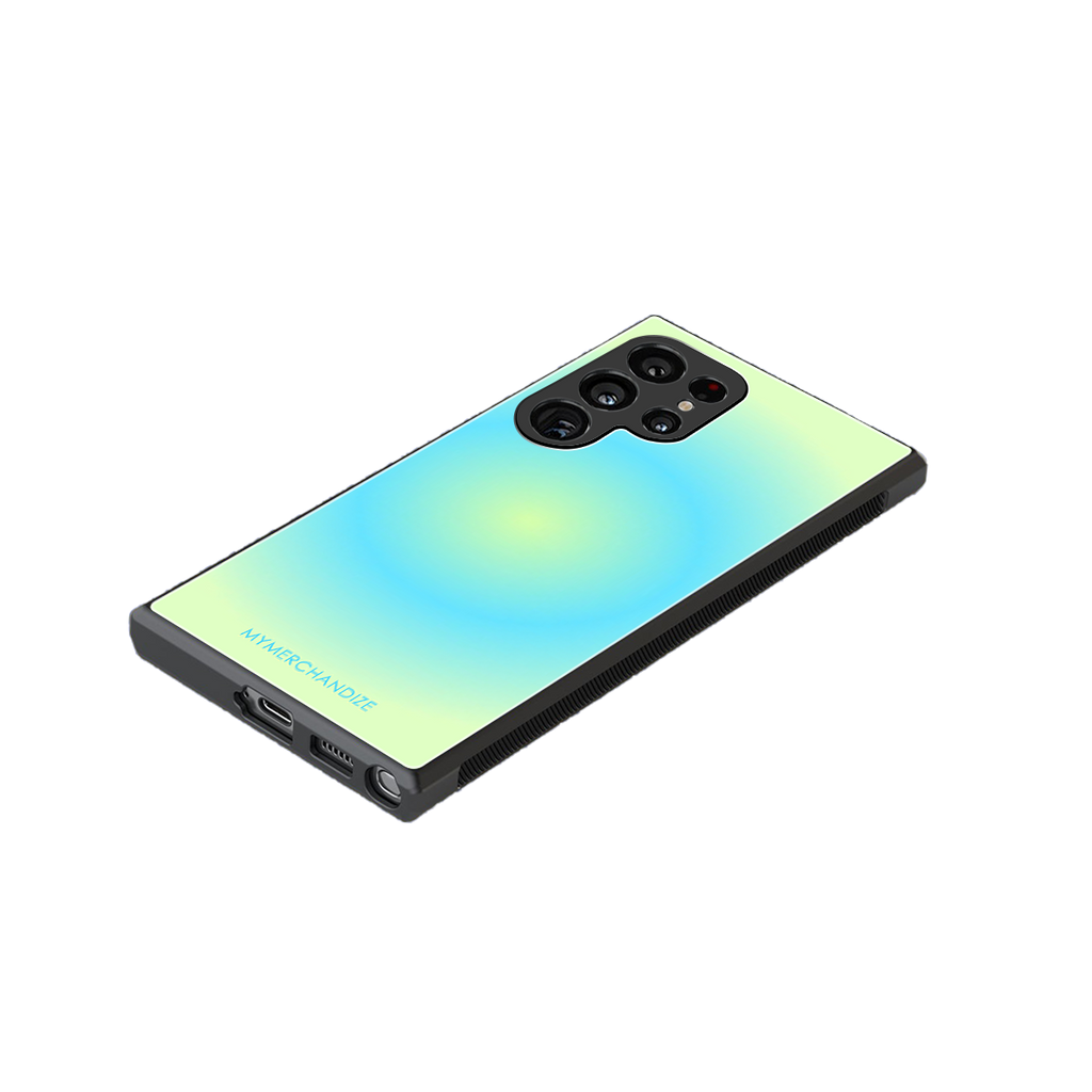 hawaiian breeze back phone cover | glass case for samsung galaxy s23 ultra