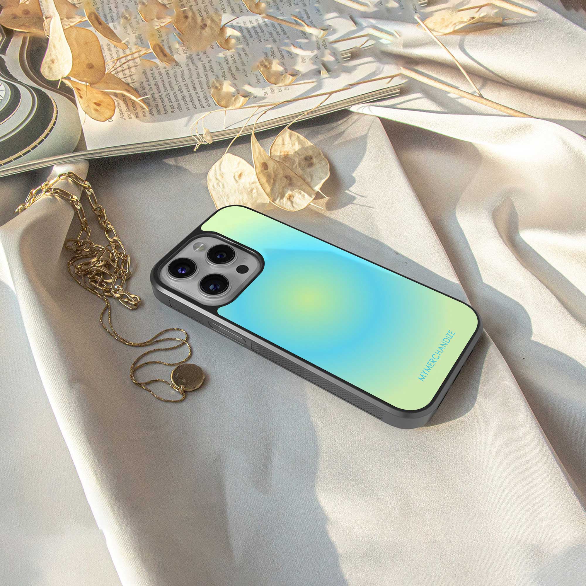 hawaiian breeze back phone cover | glass case for iphone 14 pro max