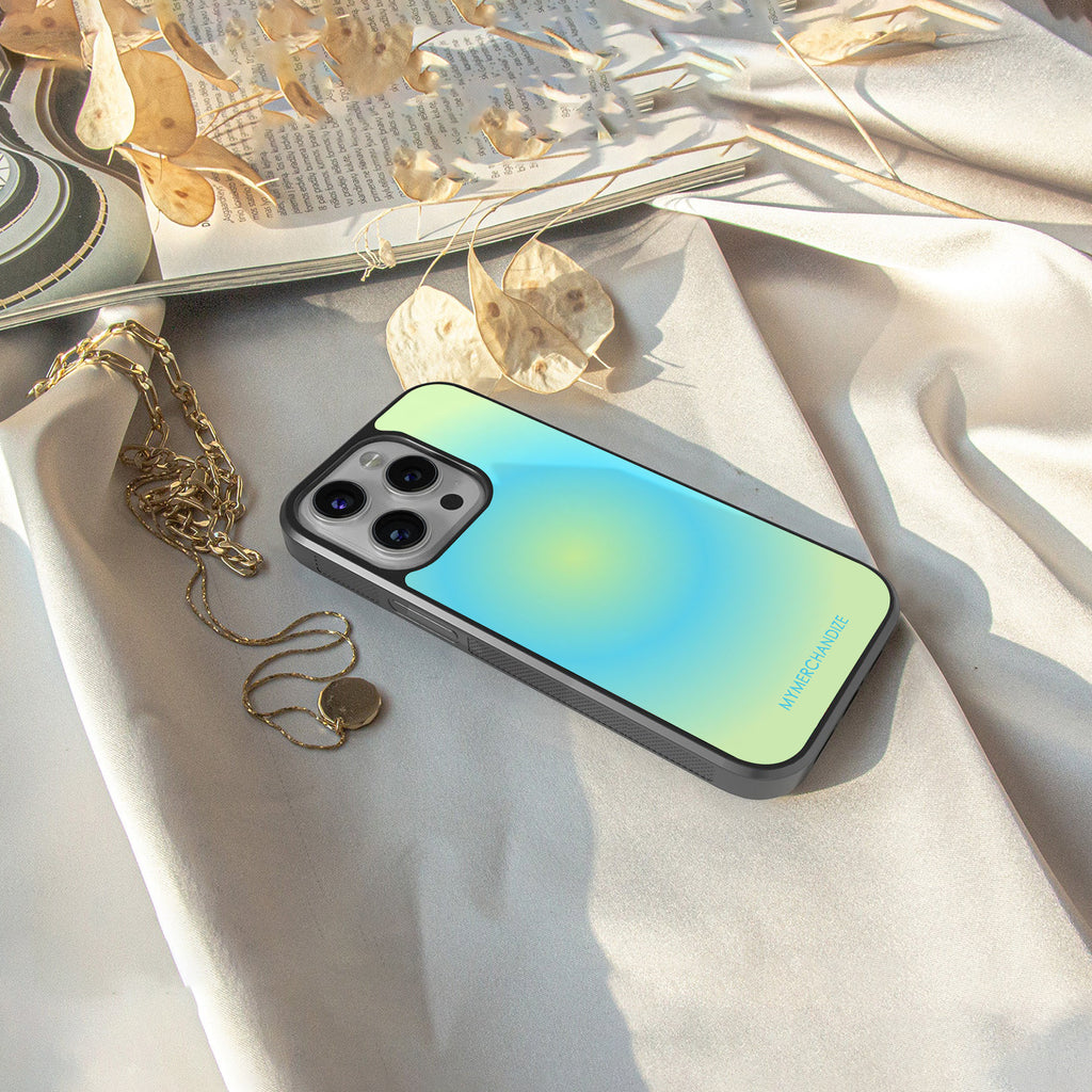 hawaiian breeze back phone cover | glass case for iphone 16
