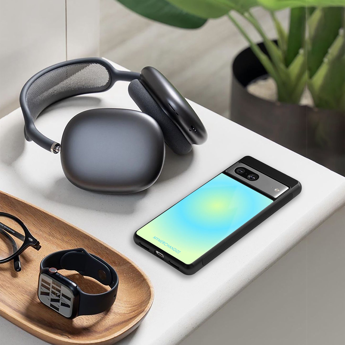 hawaiian breeze back phone cover | glass case for google pixel 9 pro xl