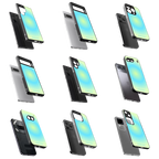 Durable Glass Back Mobile Case for iPhone, Samsung, OnePlus, Google Pixel, Redmi, Vivo, Oppo