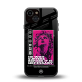he who suffers back phone cover | glass case for iphone 13