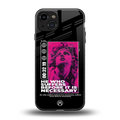 he who suffers back phone cover | glass case for iphone 15