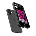 he who suffers back phone cover | glass case for iphone 16 plus