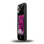 he who suffers back phone cover | glass case for iphone 16 plus