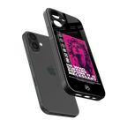 he who suffers back phone cover | glass case for iphone 16