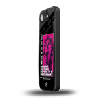 he who suffers back phone cover | glass case for iphone 16e