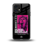 he who suffers back phone cover | glass case for nothing phone 1