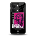 he who suffers back phone cover | glass case for oneplus nord 3