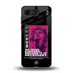 he who suffers back phone cover | glass case for oneplus nord 4