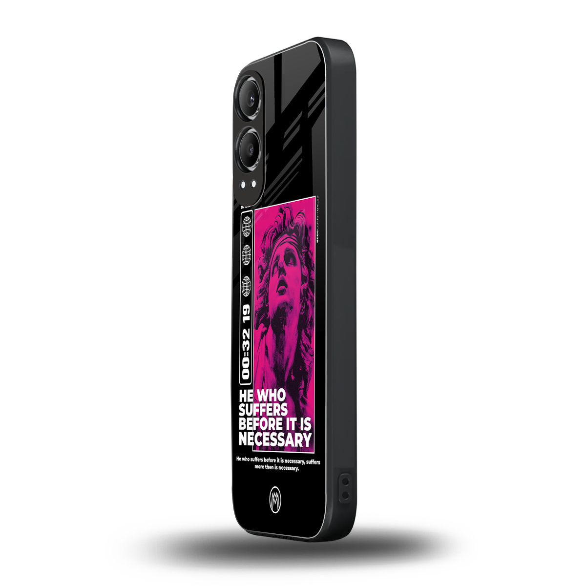 he who suffers back phone cover | glass case for oneplus nord ce 4 lite