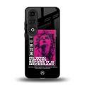 he who suffers back phone cover | glass case for oneplus nord ce 4