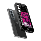 he who suffers back phone cover | glass case for oneplus nord ce 4