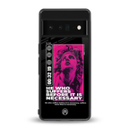 he who suffers back phone cover | glass case for google pixel 6 pro