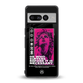 he who suffers back phone cover | glass case for google pixel 7 pro