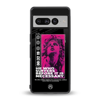 he who suffers back phone cover | glass case for google pixel 7 pro