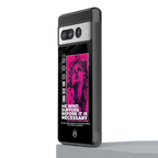 he who suffers back phone cover | glass case for google pixel 7 pro
