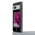 he who suffers back phone cover | glass case for Google Pixel 7