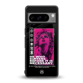 he who suffers back phone cover | glass case for google pixel 8 pro