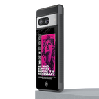 he who suffers back phone cover | glass case for Google Pixel 8