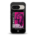 he who suffers back phone cover | glass case for google pixel 9
