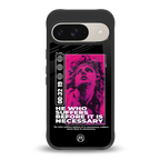 he who suffers back phone cover | glass case for google pixel 9