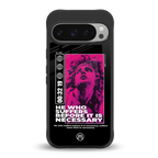 he who suffers back phone cover | glass case for google pixel 9 pro