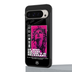 he who suffers back phone cover | glass case for google pixel 9 pro
