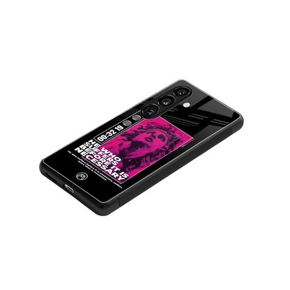 he who suffers back phone cover | glass case for samsung galaxy s24 fe