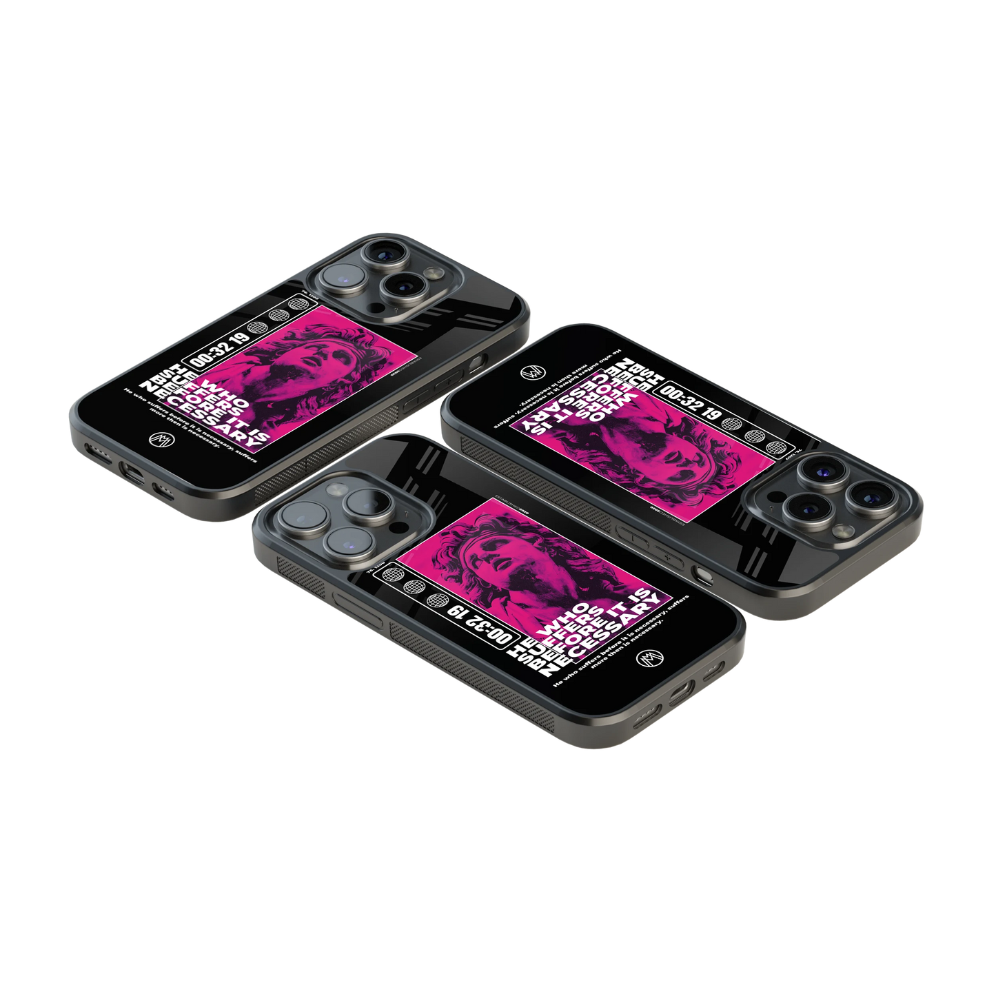Luxury Glass Back Mobile Cover for iPhone, Samsung Galaxy, OnePlus, Pixel, Redmi & More