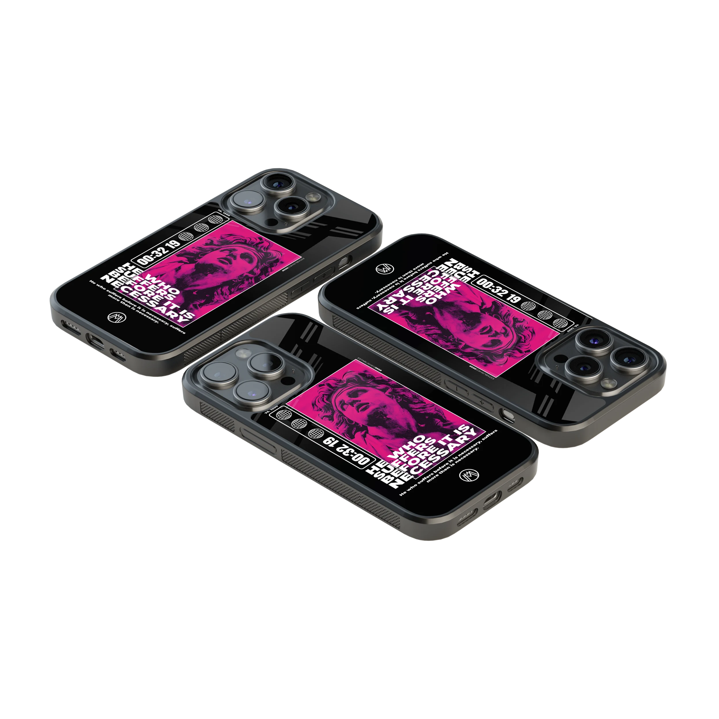 Luxury Glass Back Mobile Cover for iPhone, Samsung Galaxy, OnePlus, Pixel, Redmi & More