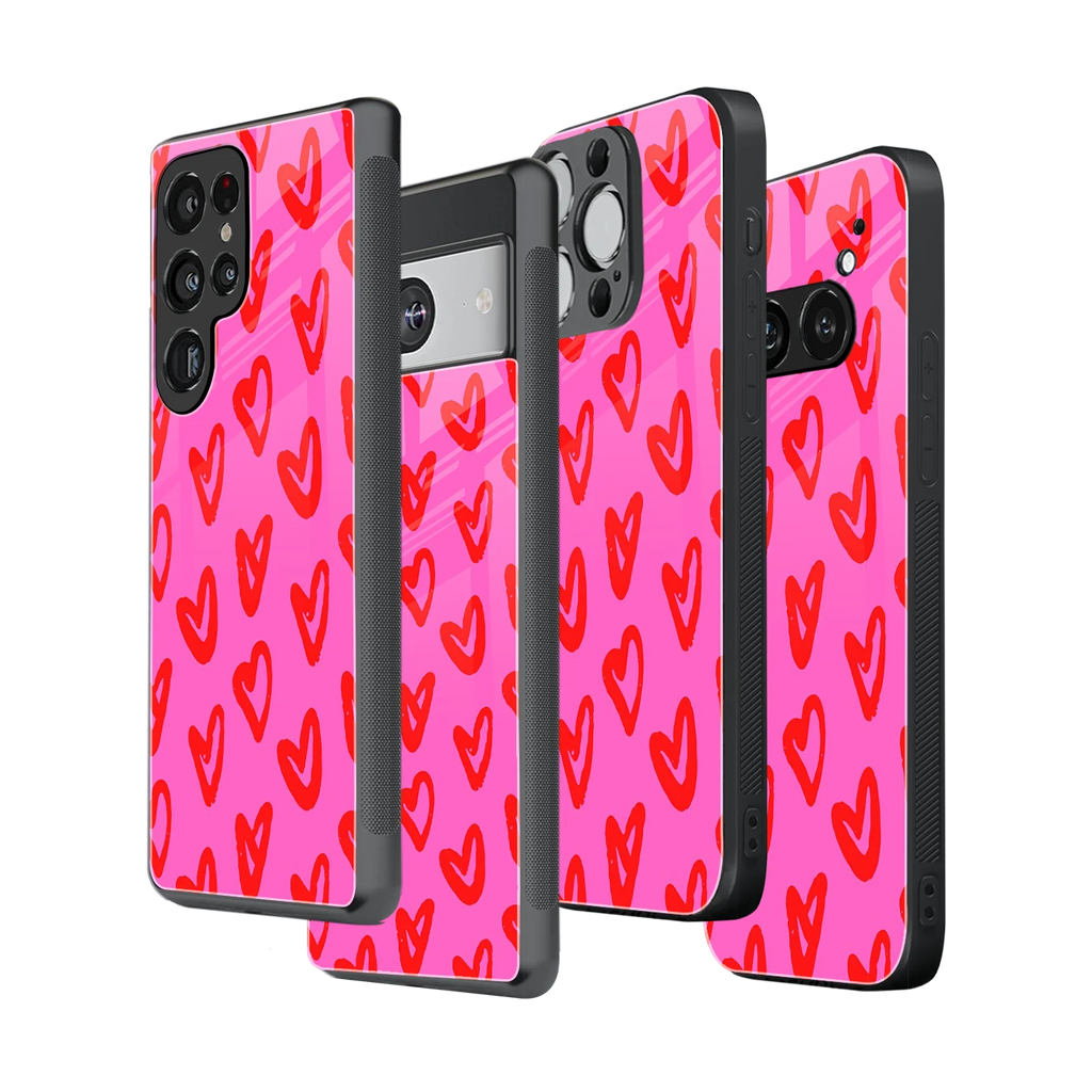 Stylish Glass Back Case for All Smartphones iPhone, Samsung, OnePlus, Pixel, Redmi, Oppo, Vivo, Motorola