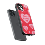 heart breaker club back phone cover | glass case for iphone 13