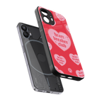 heart breaker club back phone cover | glass case for nothing phone 2