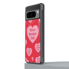 heart breaker club back phone cover | glass case for google pixel 8 pro
