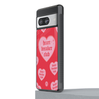heart breaker club back phone cover | glass case for Google Pixel 8