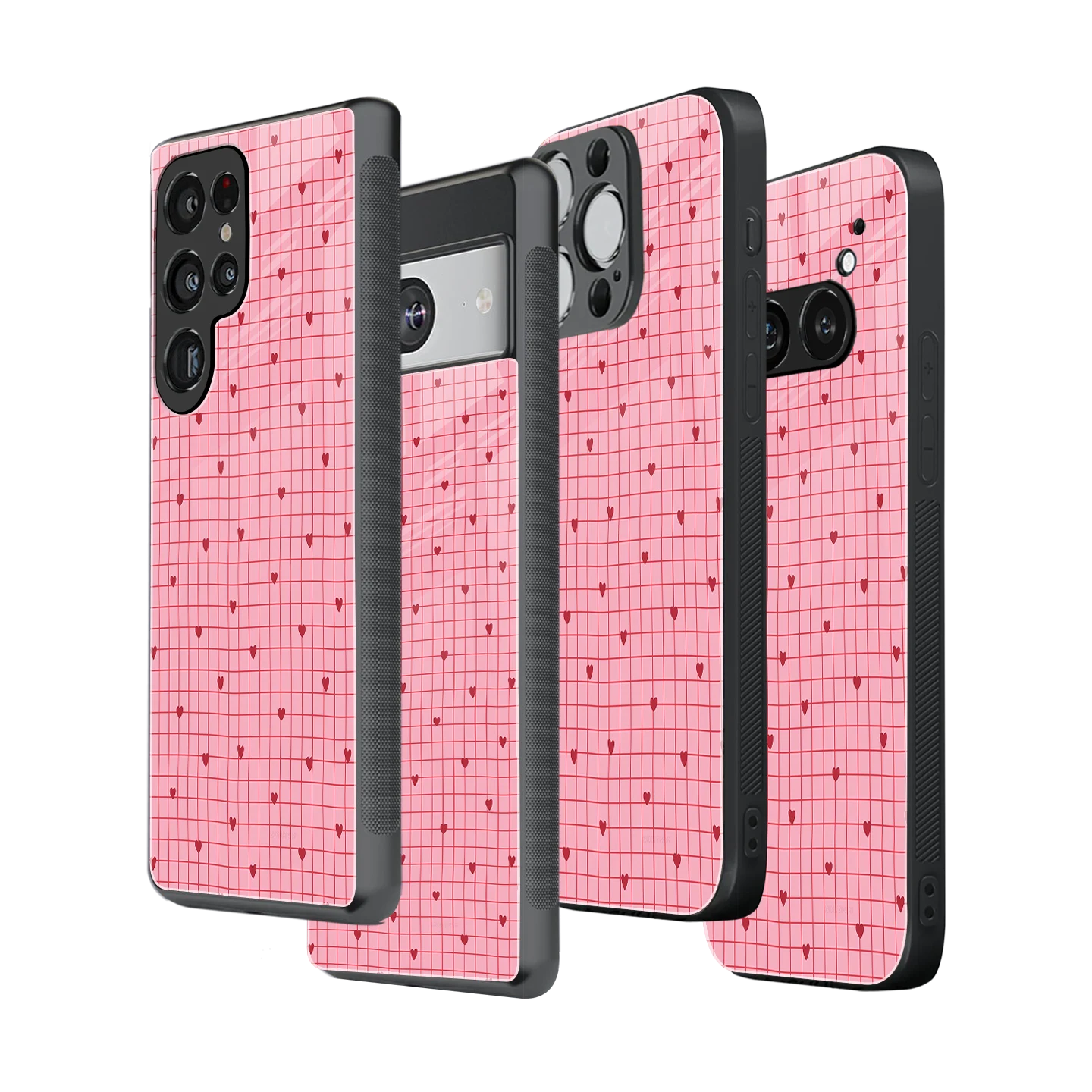Stylish Glass Back Case for All Smartphones iPhone, Samsung, OnePlus, Pixel, Redmi, Oppo, Vivo, Motorola