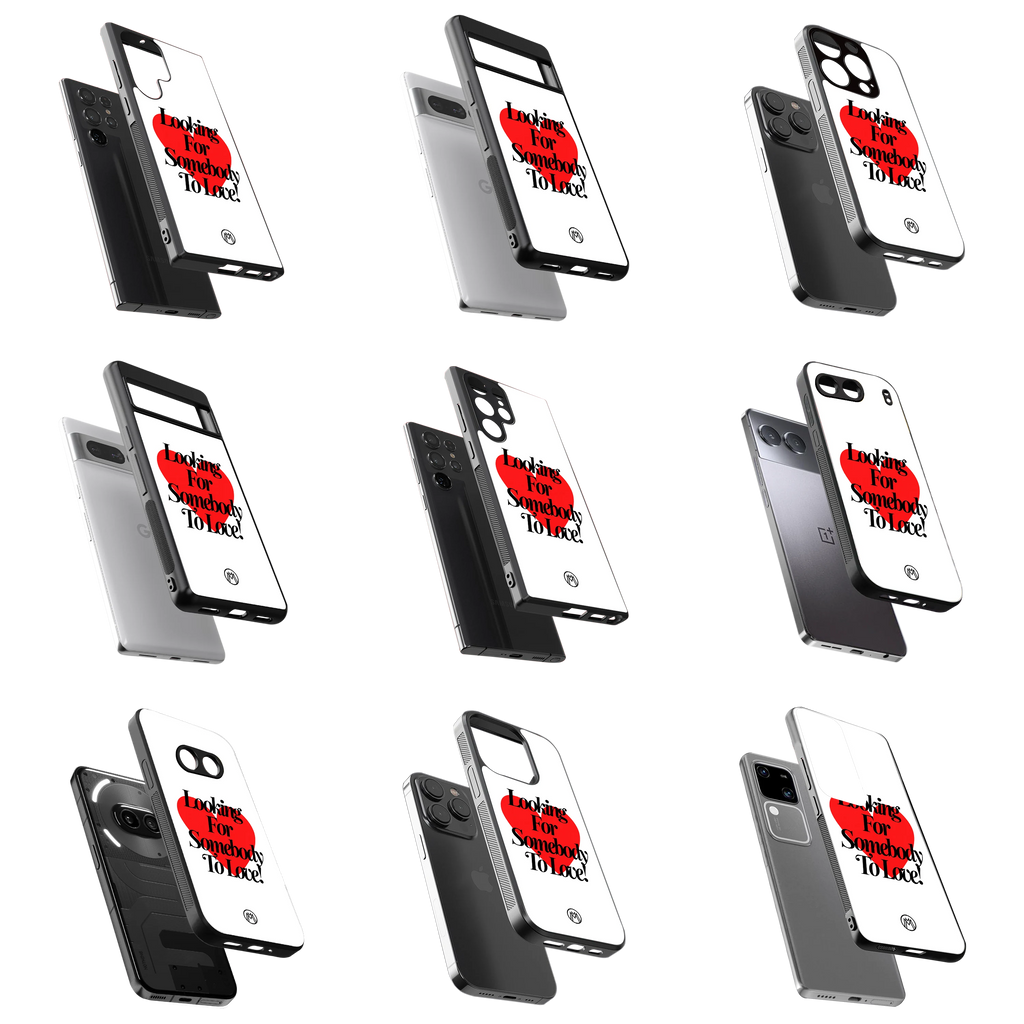 Durable Glass Back Mobile Case for iPhone, Samsung, OnePlus, Google Pixel, Redmi, Vivo, Oppo