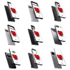 Durable Glass Back Mobile Case for iPhone, Samsung, OnePlus, Google Pixel, Redmi, Vivo, Oppo