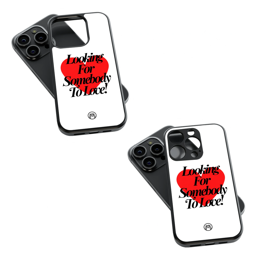 Trendy Glass Back Mobile Case for iPhone, Samsung, Redmi, OnePlus, Google Pixel, Motorola
