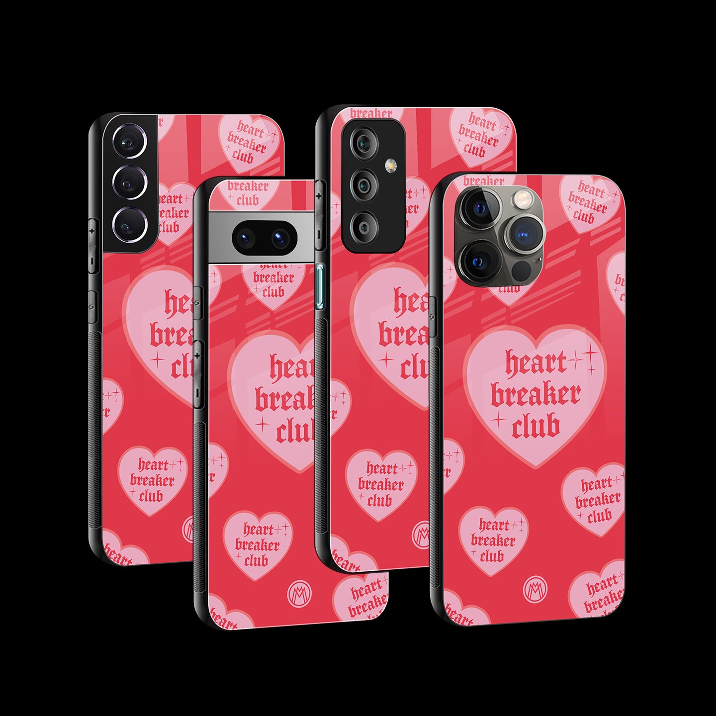 Heart Breaker Club Phone Cover | Glass Case