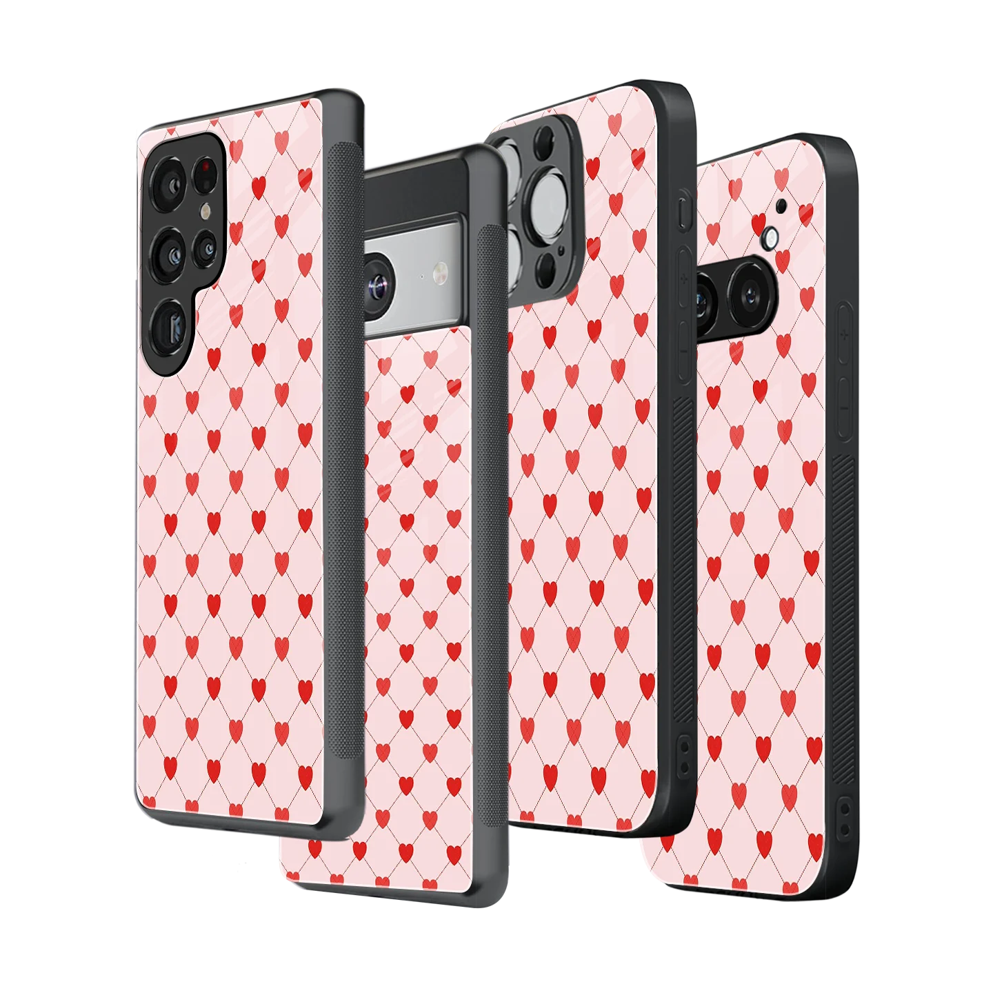 Stylish Glass Back Case for All Smartphones iPhone, Samsung, OnePlus, Pixel, Redmi, Oppo, Vivo, Motorola
