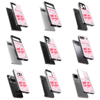 Durable Glass Back Mobile Case for iPhone, Samsung, OnePlus, Google Pixel, Redmi, Vivo, Oppo