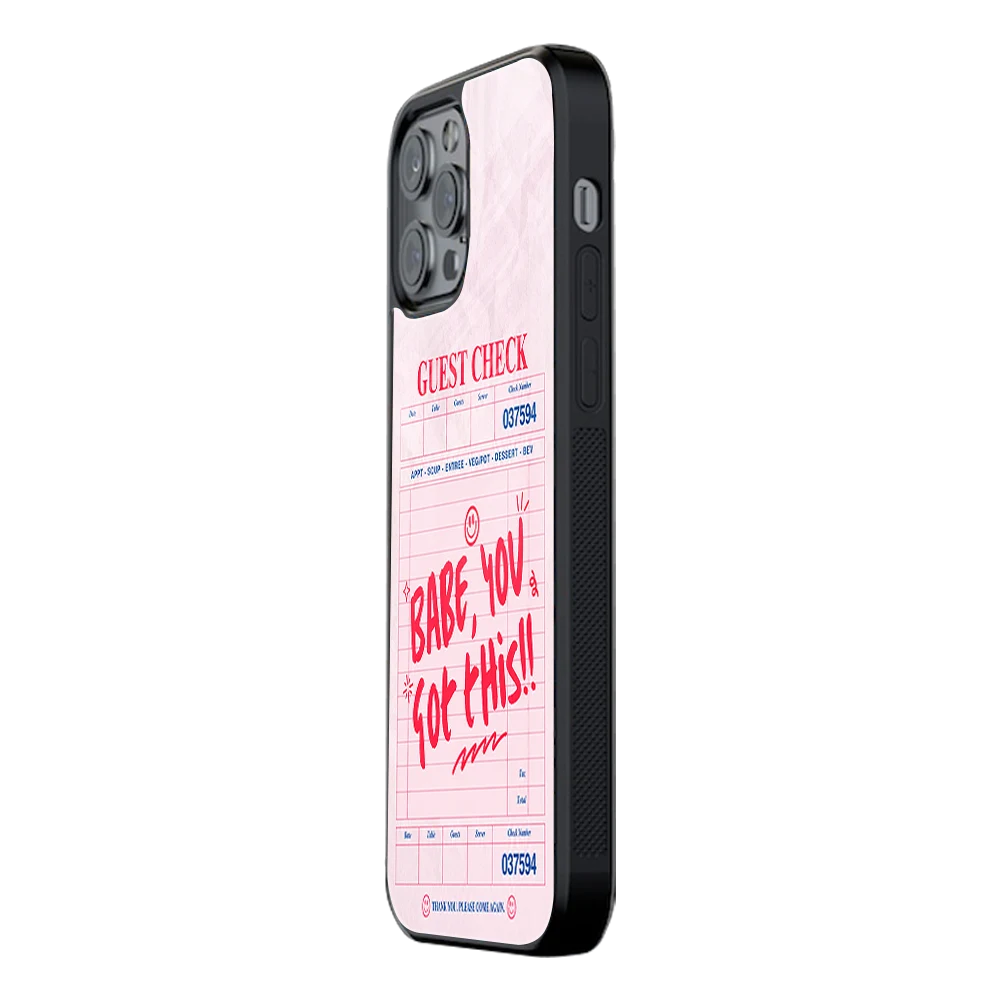 Slim Glass Back Phone Case for Multiple Brands iPhone, Samsung, Redmi, OnePlus, Oppo, Vivo